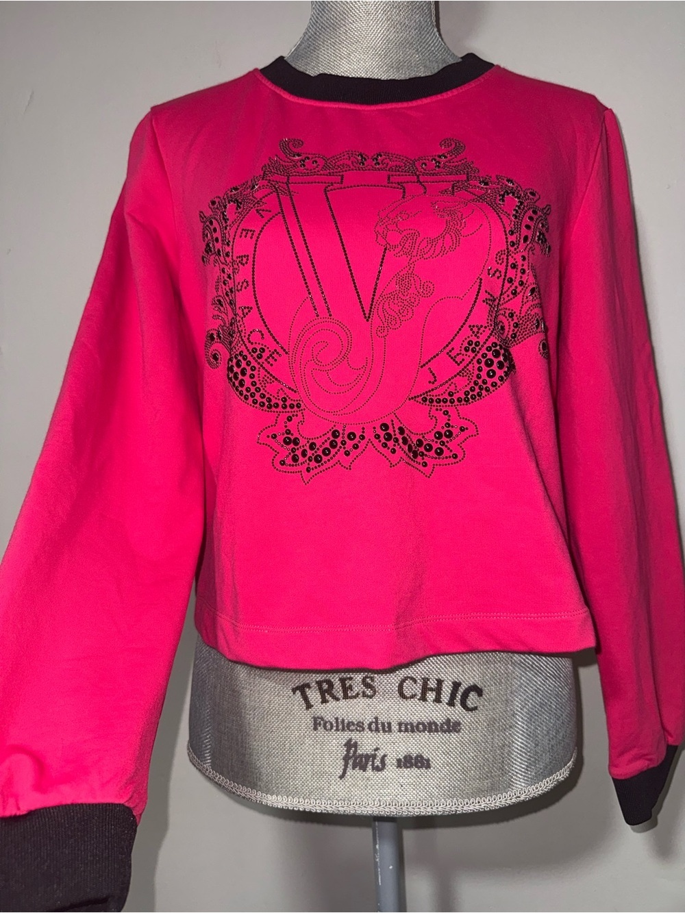 Authentic Versace Pink Sweatshirt
